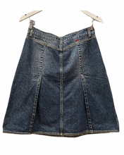 Load image into Gallery viewer, Pleated Denim Skirt, 1990s, 30” Waist