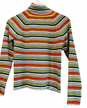 Load image into Gallery viewer, Striped Wool Turtleneck, 1970s, 34” Bust