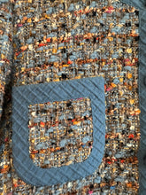 Load image into Gallery viewer, Giulia Tweed Blazer, 1980’s, 42” Bust