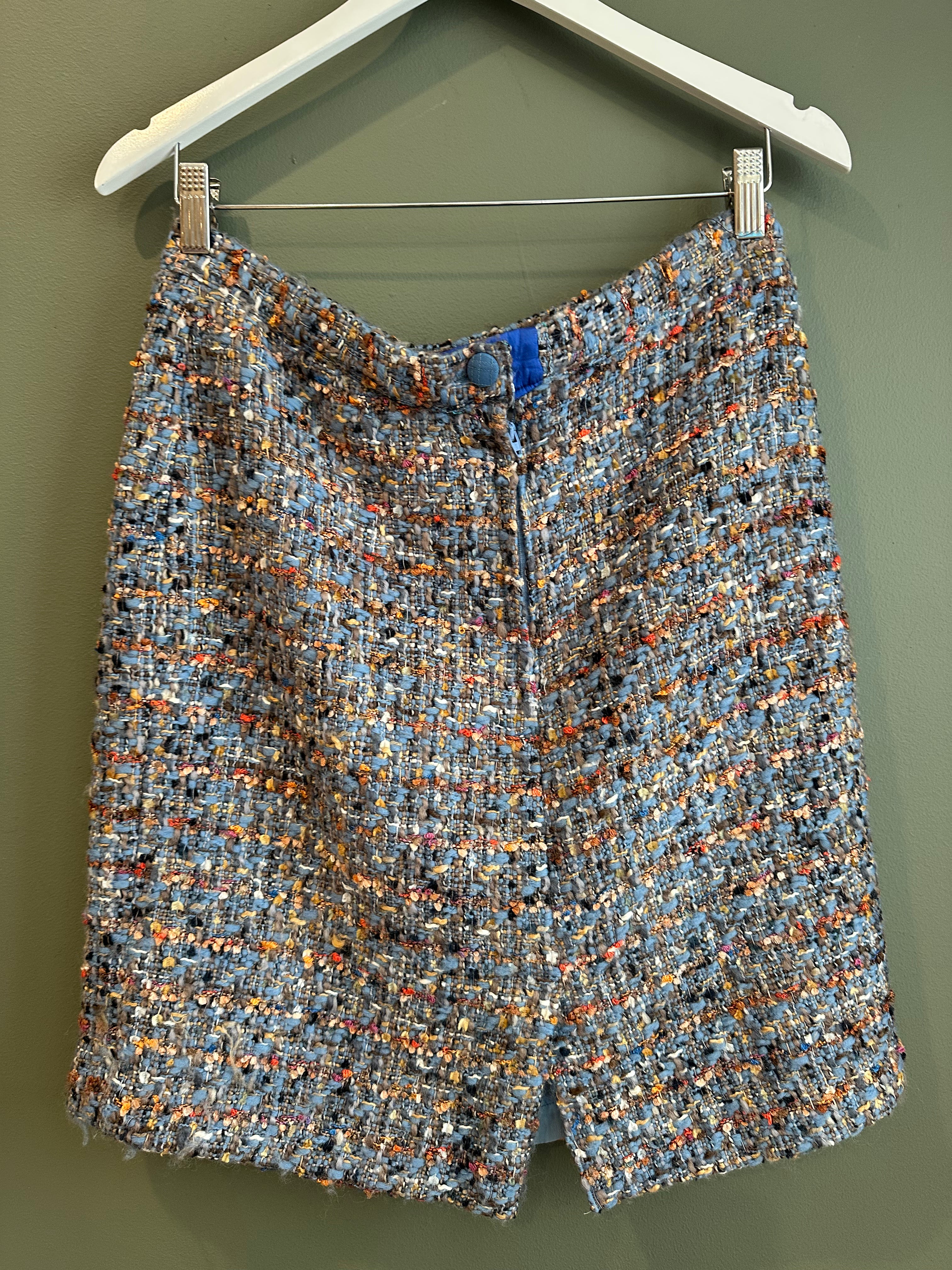 Giulia Tweed Skirt, 1980’s, 30” Waist