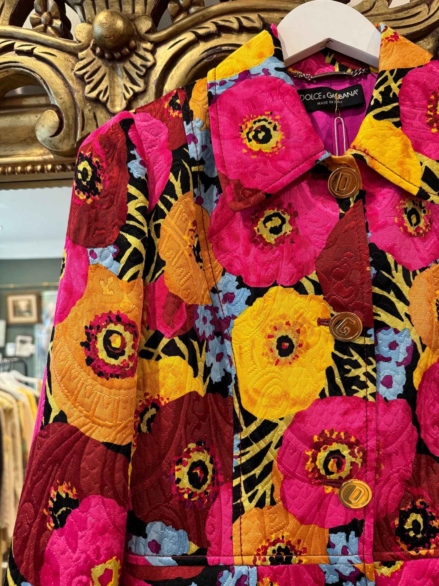Krystal F - Floral Dolce and Gabbana Blazer