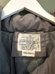 Gray Duck Down Coat, 1970’s, 48” bust