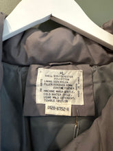 Load image into Gallery viewer, Gray Duck Down Coat, 1970’s, 48” bust