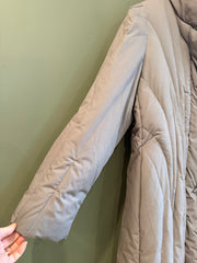 Gray Duck Down Coat, 1970’s, 48” bust