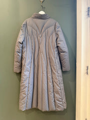 Gray Duck Down Coat, 1970’s, 48” bust