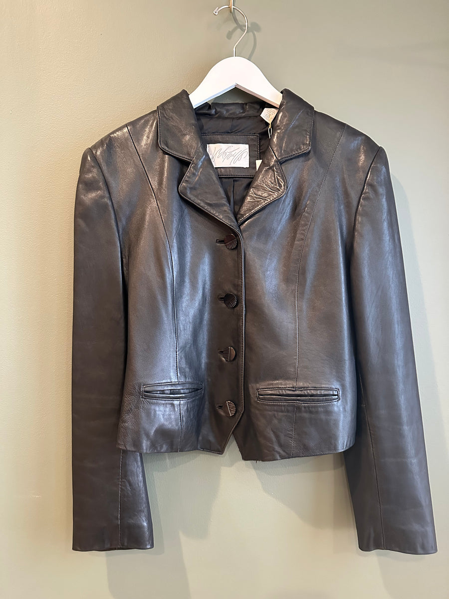 Cady Leather Blazer, 1990’s, 36” Bust