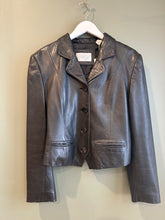 Load image into Gallery viewer, Cady Leather Blazer, 1990’s, 36” Bust