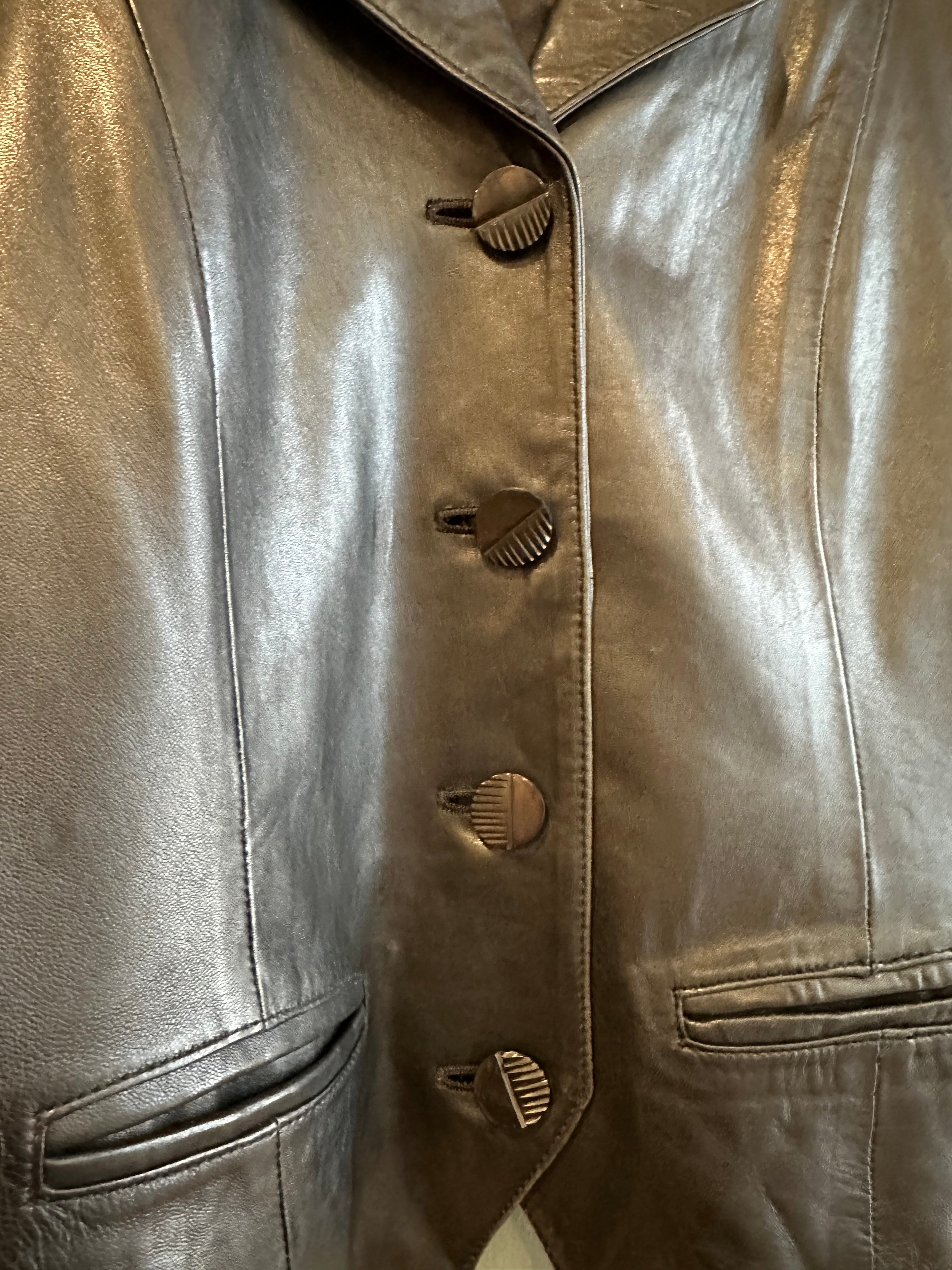 Cady Leather Blazer, 1990’s, 36” Bust