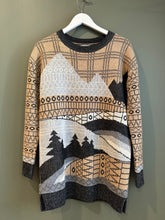 Load image into Gallery viewer, Mountain Scene Sweater, 1990’s, 42” Bust