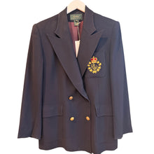 Load image into Gallery viewer, Ralph Lauren Navy Blazer, 1980s, 40" Bust, as is