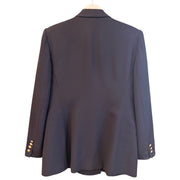 Ralph Lauren Navy Blazer, 1980s, 40" Bust, as is