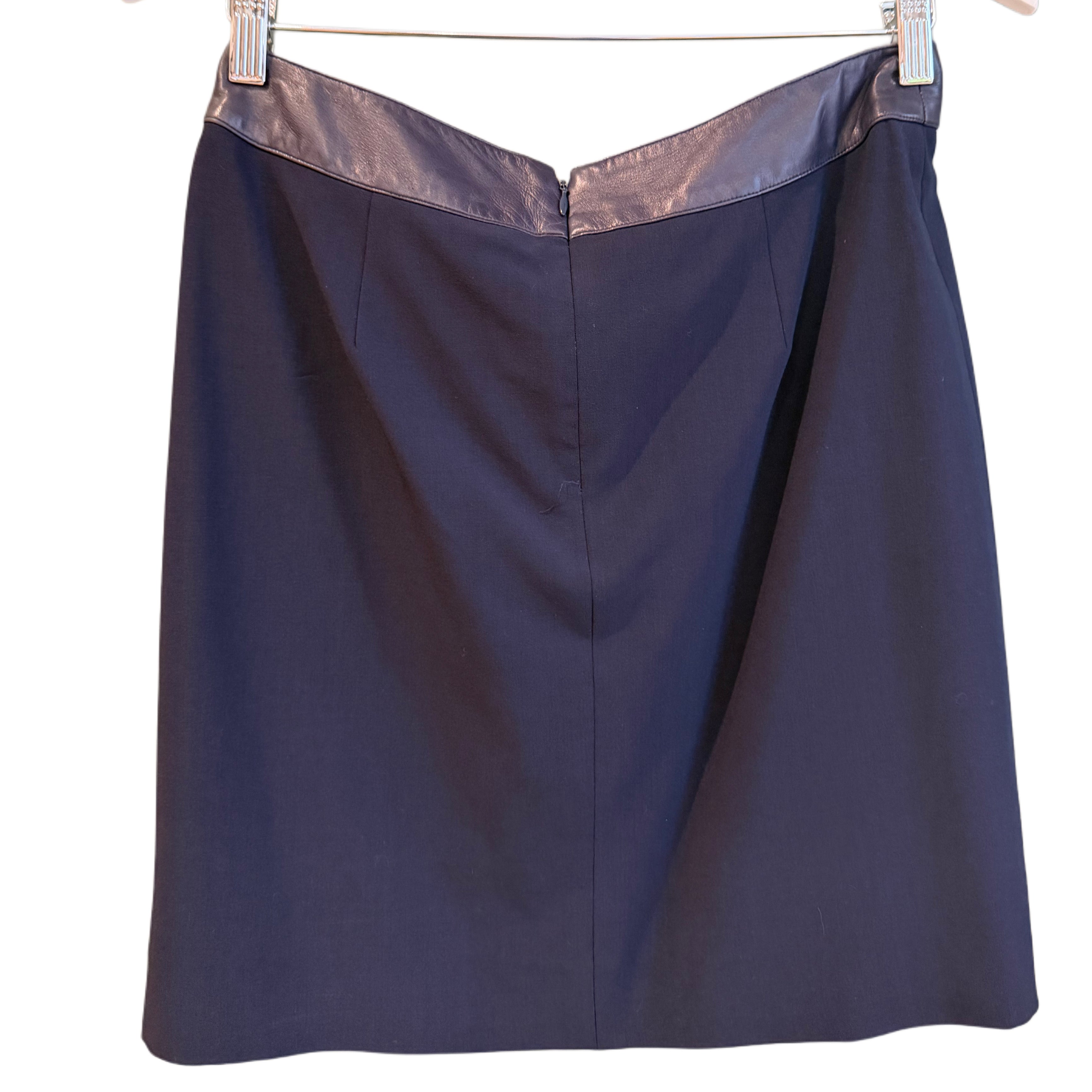 Ralph Lauren Black Label Mini Skirt, 1990s, 30” Waist