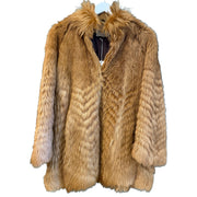 Katherina - Brown Goat Fur Jacket, 1970's, 40" Bust, as is