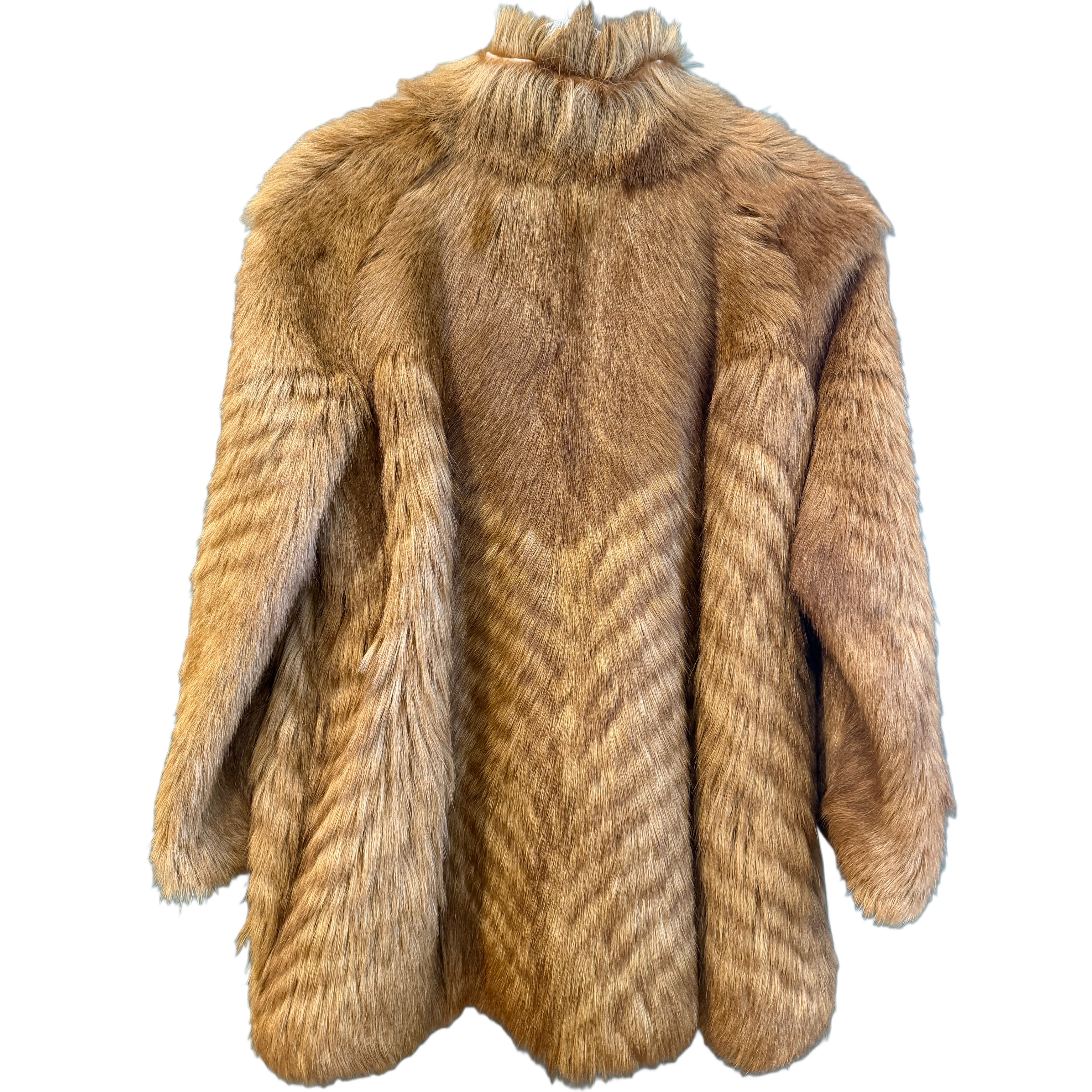 Katherina - Brown Goat Fur Jacket, 1970's, 40" Bust, as is