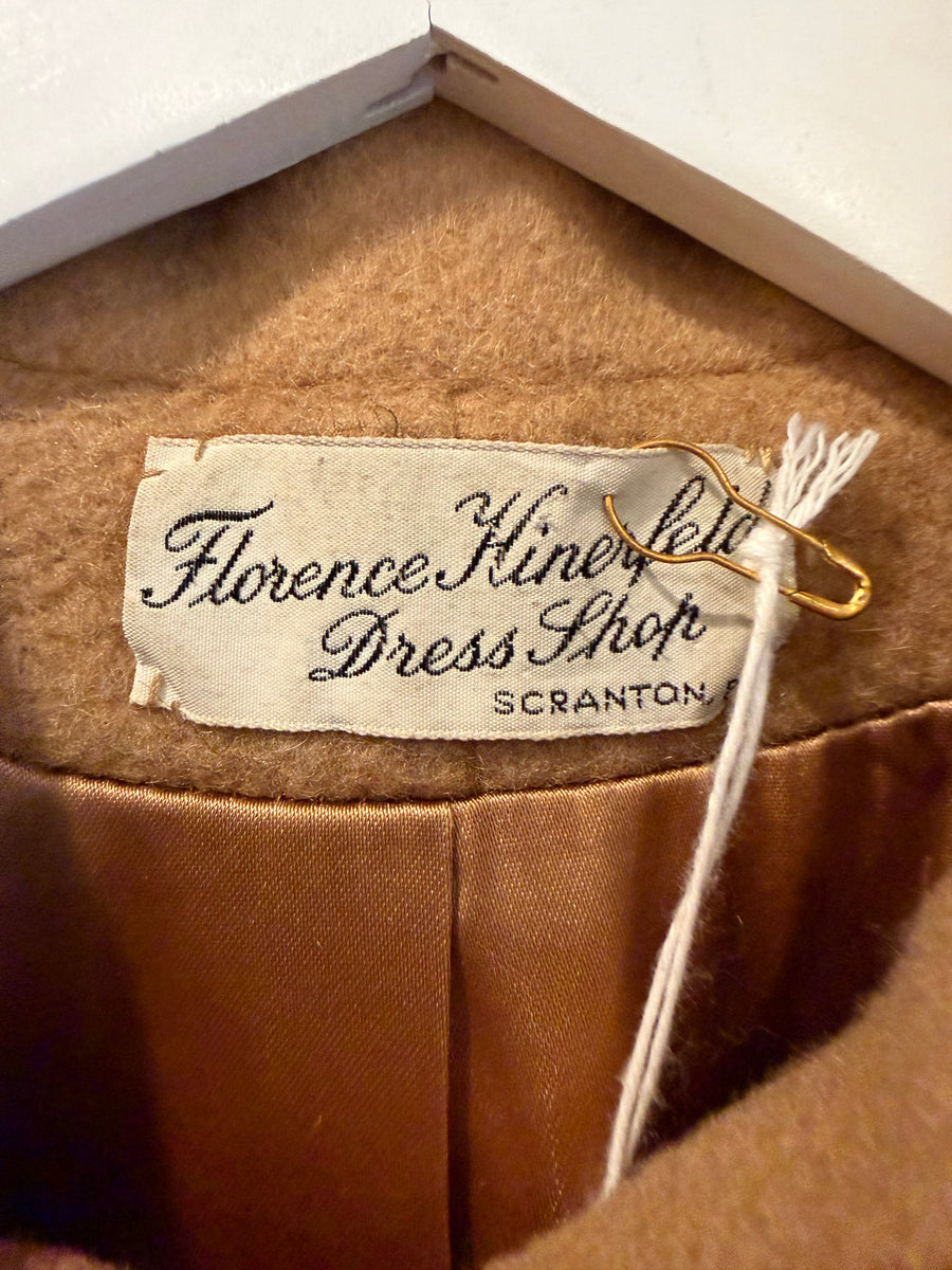 Camel Hair Cape, 1970s, 56” across