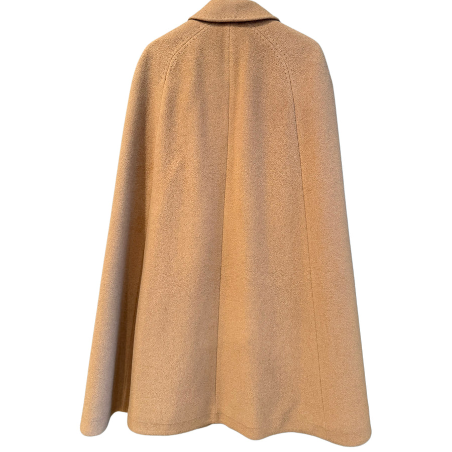 Camel Hair Cape, 1970s, 56” across