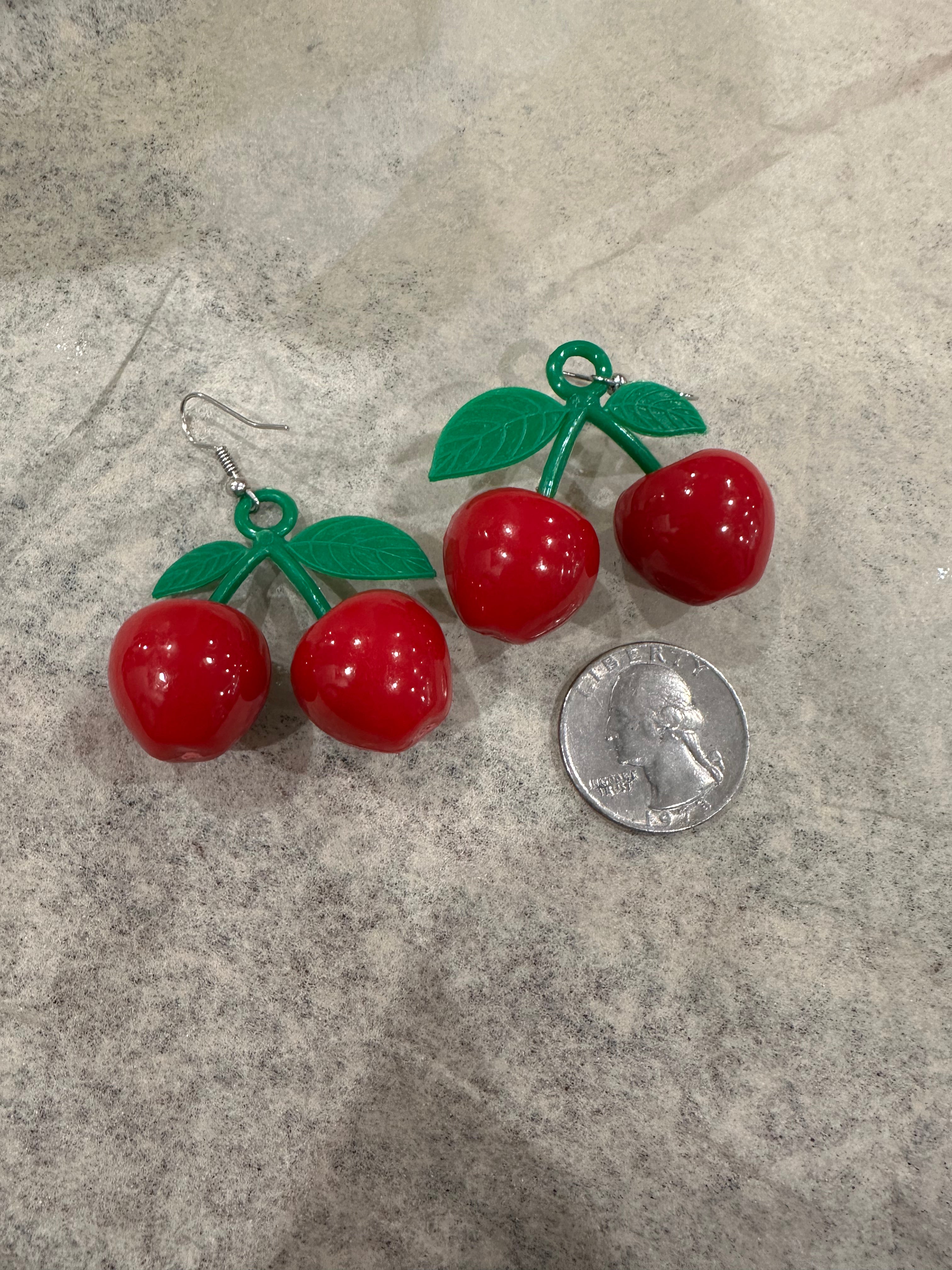 Vintage Cherry earrings
