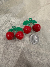 Load image into Gallery viewer, Vintage Cherry earrings