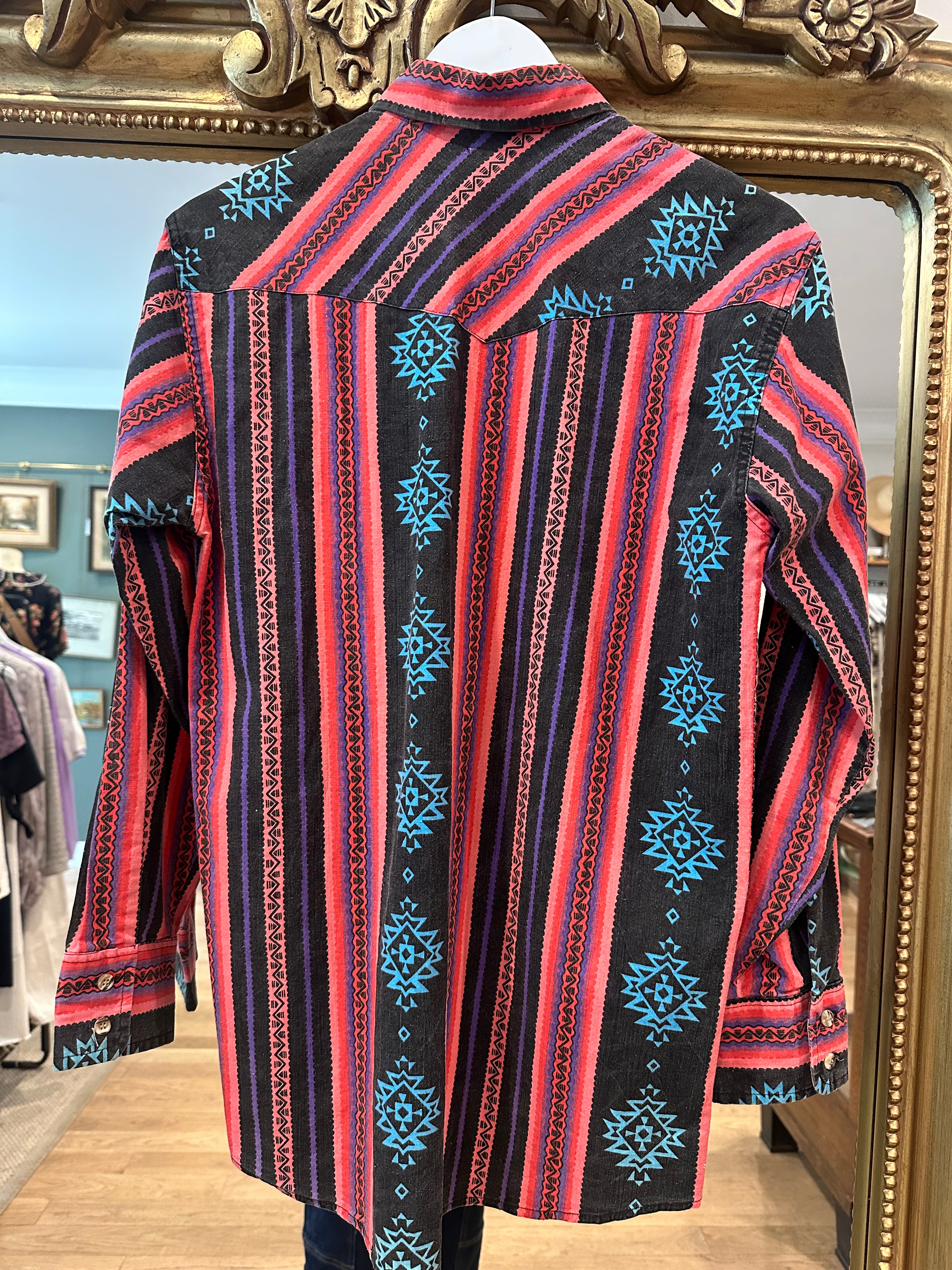 Western Button Down, 1990’s, 40” Bust