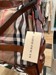 Liz S - Burberry House Check Gosford Bridle Hobo Bag