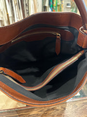 Liz S - Burberry House Check Gosford Bridle Hobo Bag
