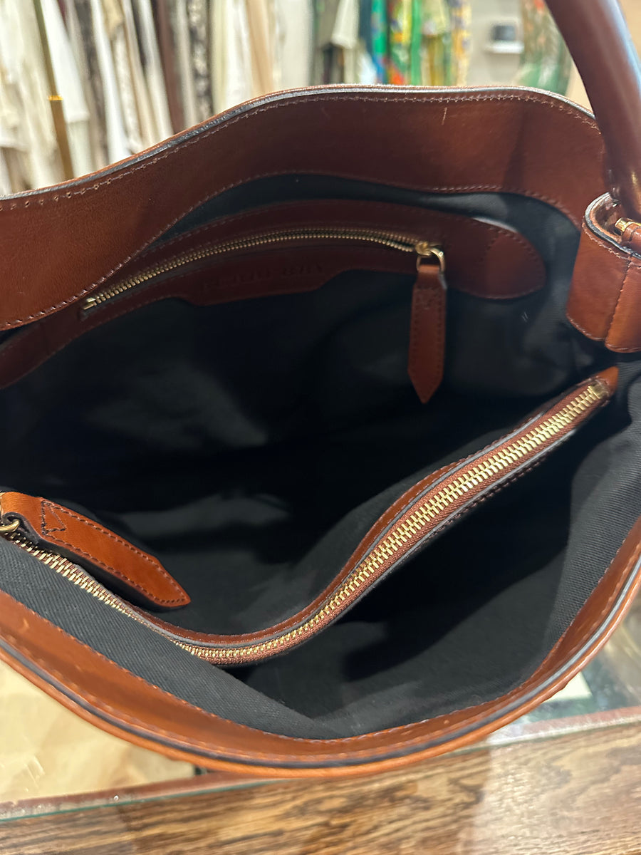 Liz S - Burberry House Check Gosford Bridle Hobo Bag