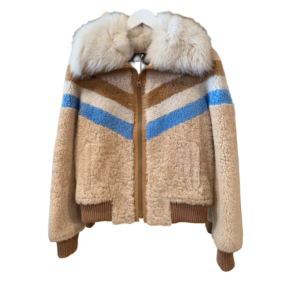 Erin - Coach Lamb Shearling Jacket, 38" Bust