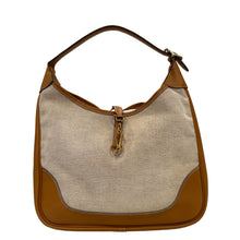 Load image into Gallery viewer, Hermes Naturelle Leather &amp; Toile H Canvas Bonwitt Teller Tote (Krystal F.)