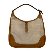 Hermes Naturelle Leather & Toile H Canvas Bonwitt Teller Tote (Krystal F.)