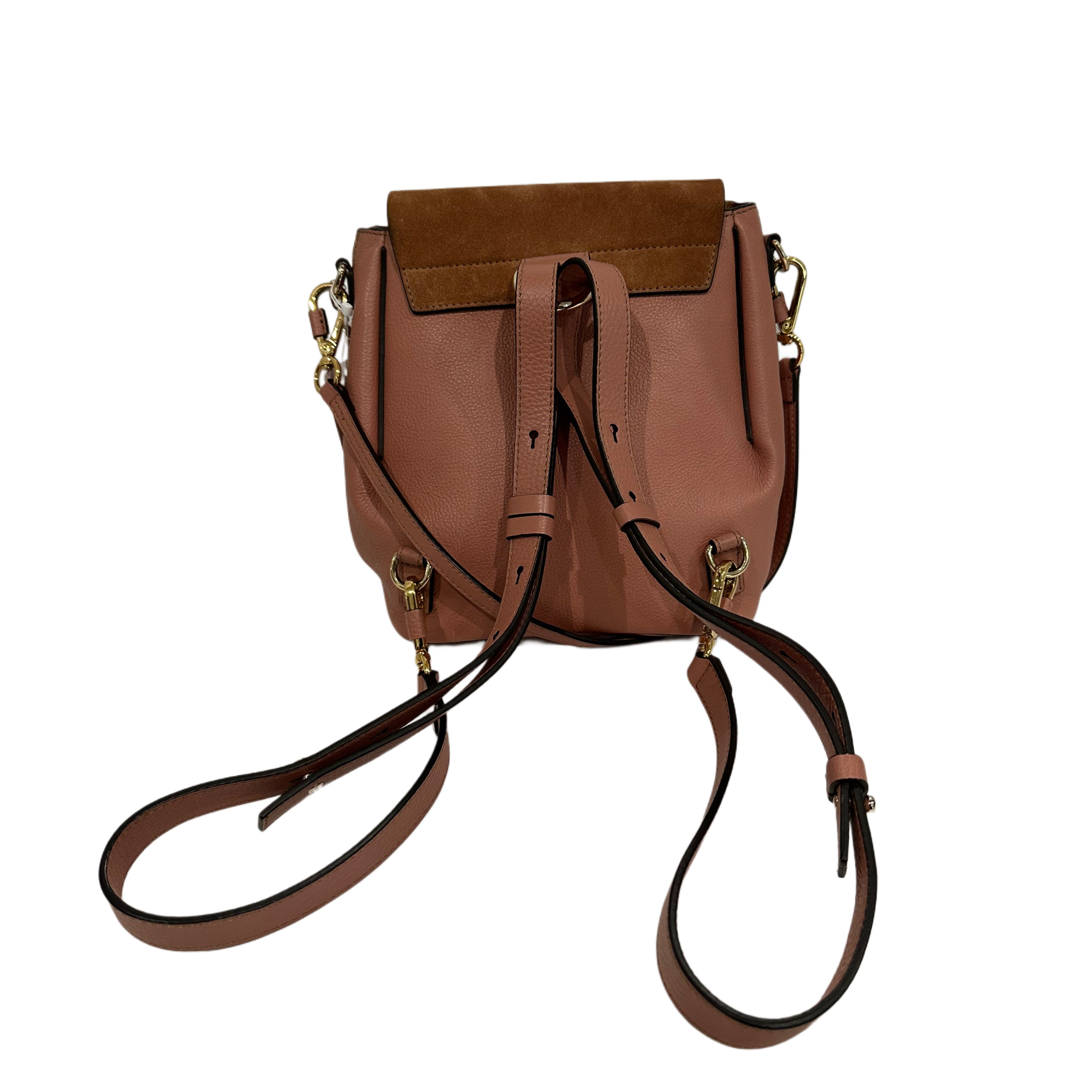 Chloé Faye Leather Backpack (Krystal F.)