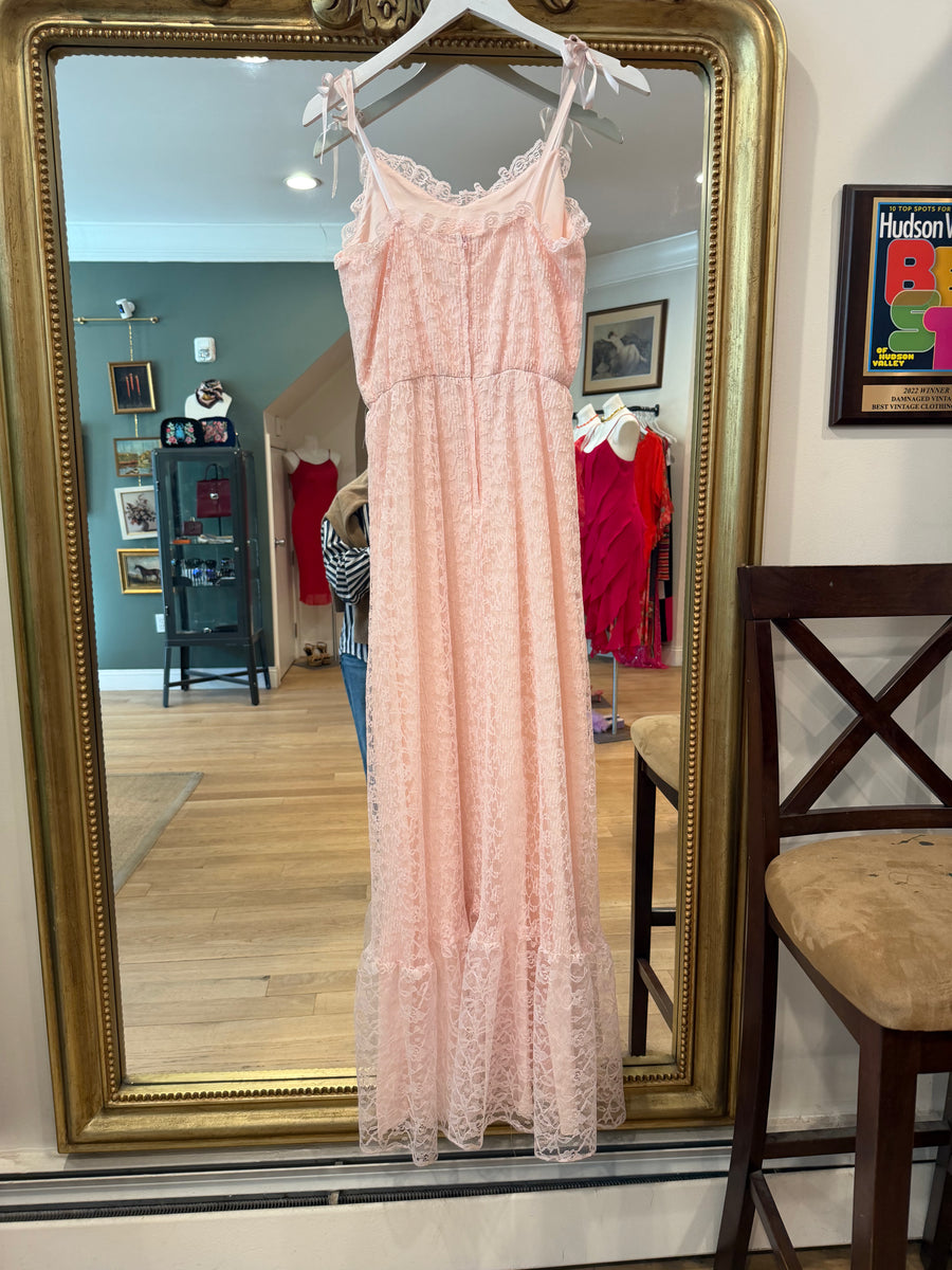 Lace Gown, 1970’s, 32” Bust