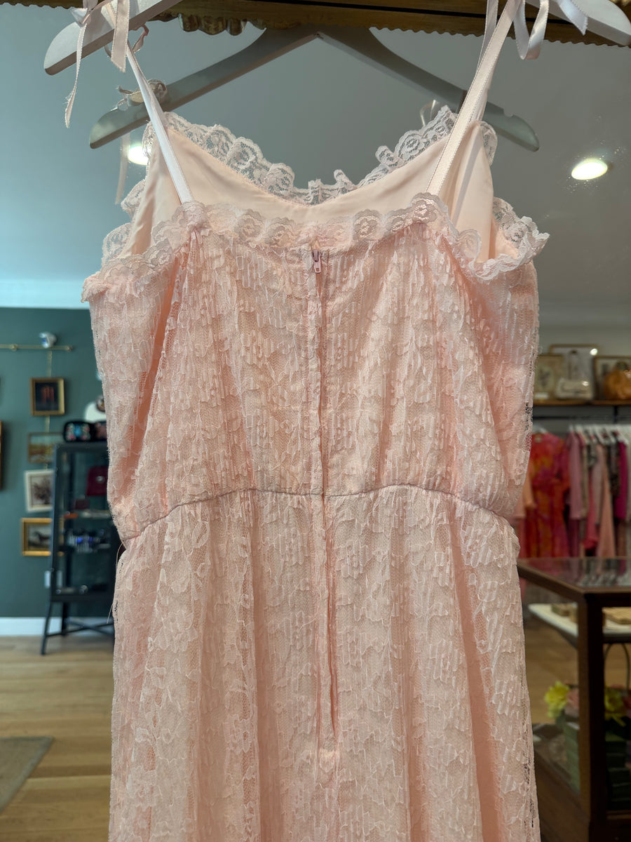 Lace Gown, 1970’s, 32” Bust