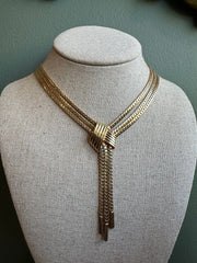 Gold Knot Necklace