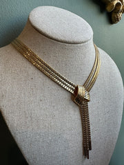 Gold Knot Necklace