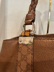 Shelly P Gucci Brown Bag