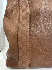 Shelly P Gucci Brown Bag