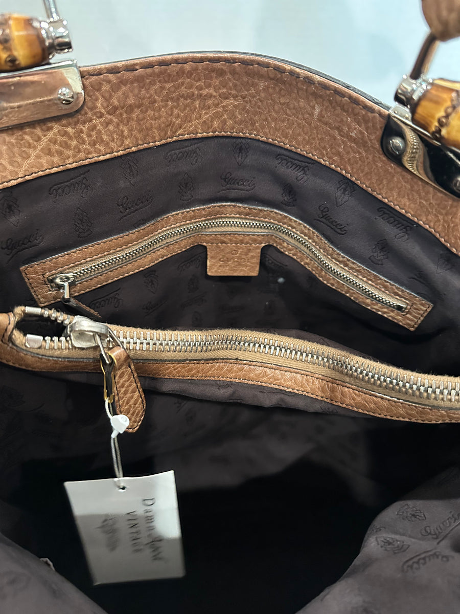 Shelly P Gucci Brown Bag
