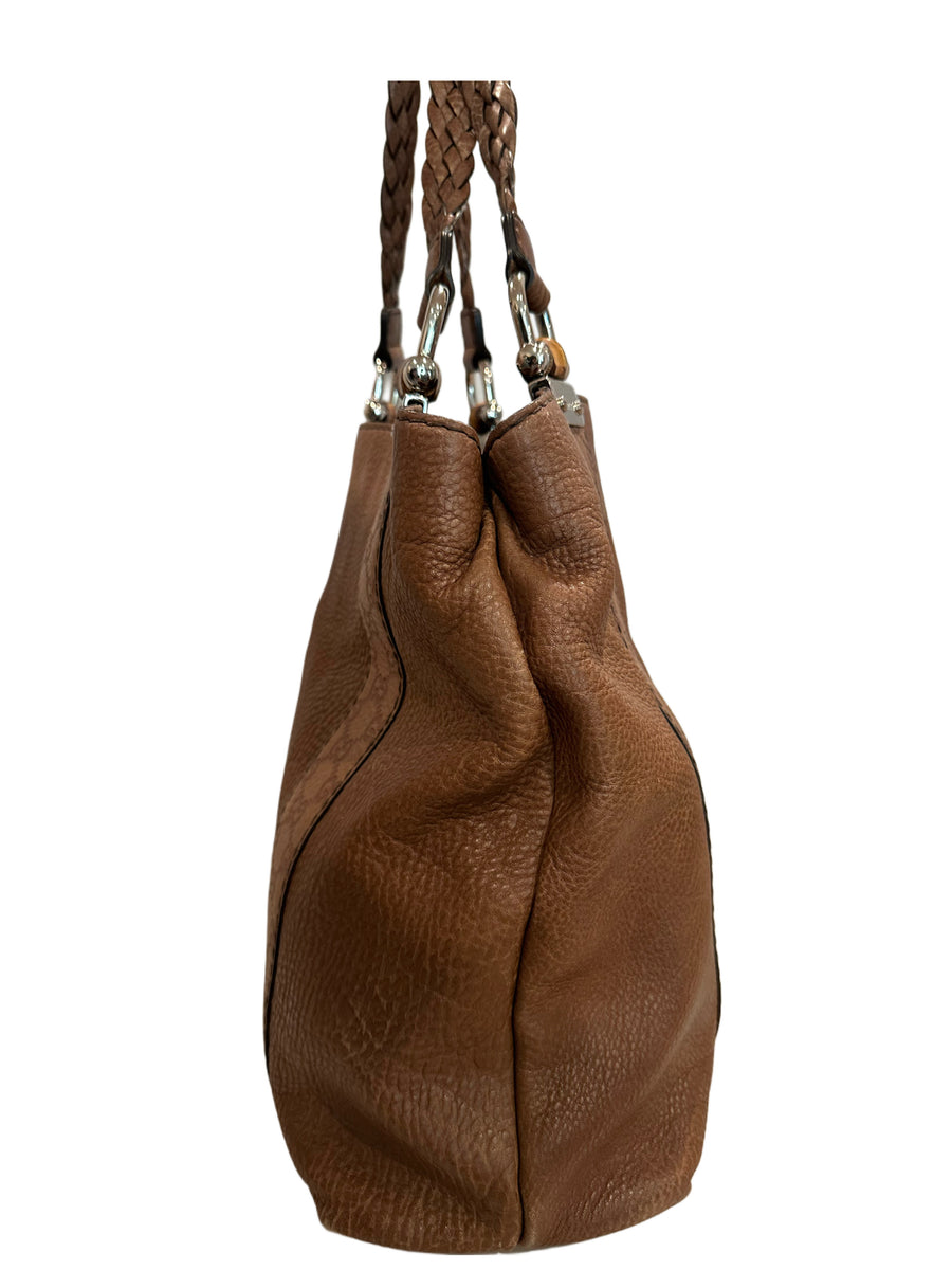 Shelly P Gucci Brown Bag