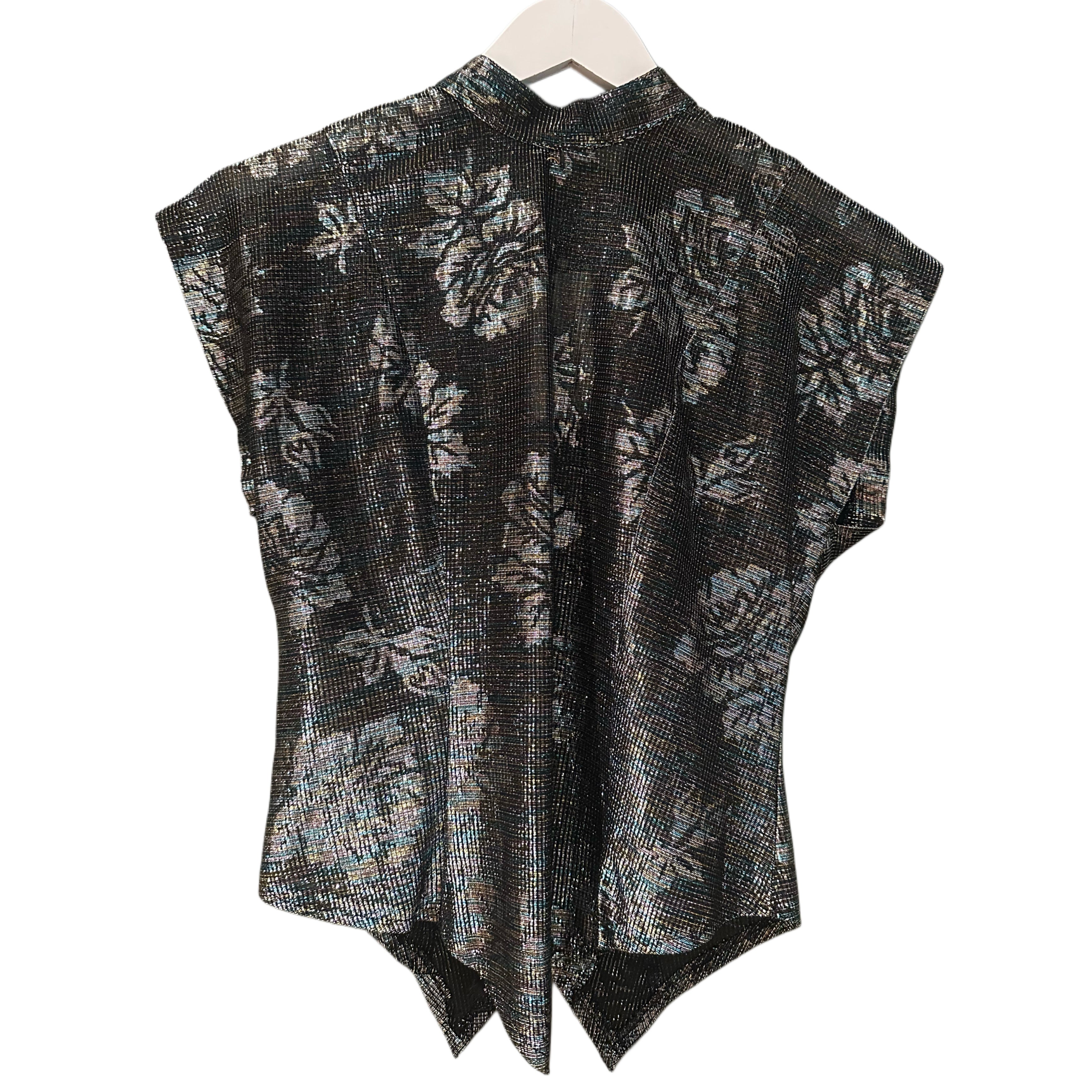 Sarah S- Tinsel Top, 1970’s, 34” Bust