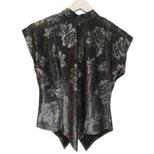 Load image into Gallery viewer, Sarah S- Tinsel Top, 1970’s, 34” Bust
