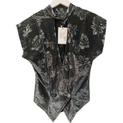 Sarah S- Tinsel Top, 1970’s, 34” Bust