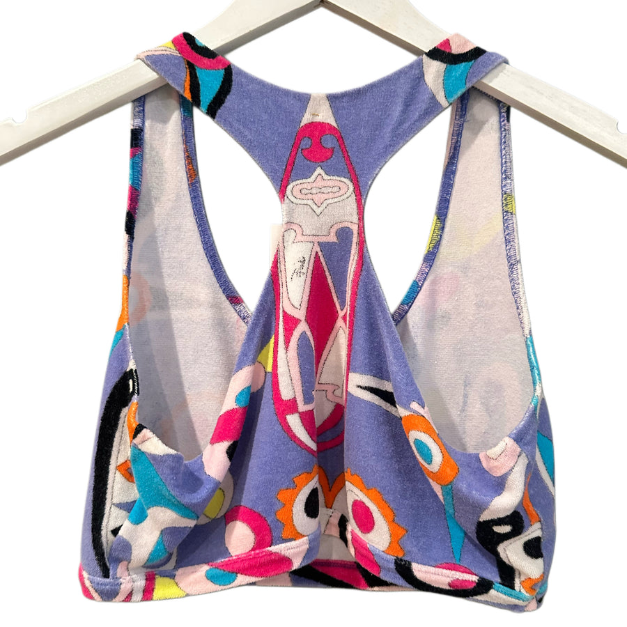 Jess - Emilio Pucci Cropped Bra Top, 2000’s, 34” Bust