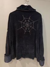 Load image into Gallery viewer, Spider Sweater, 1990’s, 50” Bust