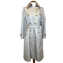 Load image into Gallery viewer, Elaine S- Burberry Coat, 34” Bust as is