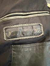 Load image into Gallery viewer, Sarah Jo - Gianni Versace Leather Jacket, 1980s, 52” Bust, as is