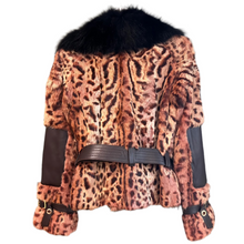 Load image into Gallery viewer, Leopard Fur Coat, 34" Bust (Elaine)