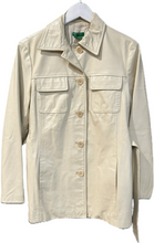 Load image into Gallery viewer, White Leather Jacket, 1970’s, 34” Bust, as is