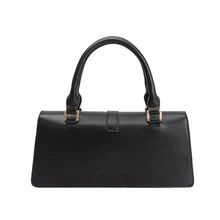Load image into Gallery viewer, Carol Black Recycled Vegan Top Handle Bag