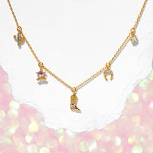 Load image into Gallery viewer, Charming Cowgirl Necklace: Gold