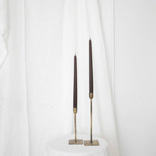Load image into Gallery viewer, Taper Candles - Pair OLIVE